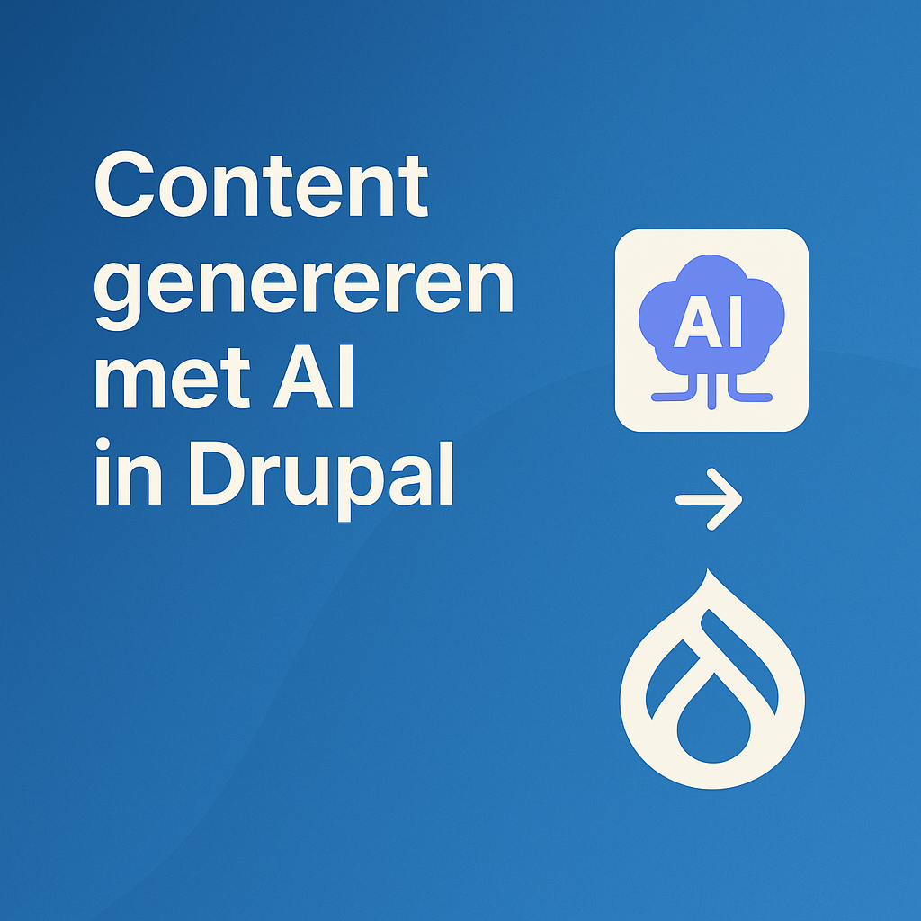 Content genereren met AI in Drupal